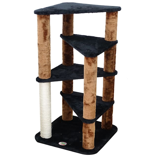 Go Pet Club Kitten Tree with Scratching Post F703, 33.5" H - Carousel image #1