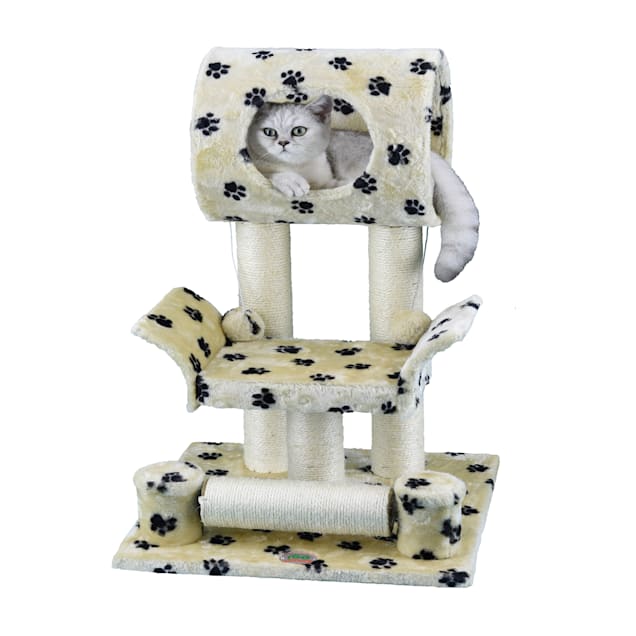 Paw print cat tree sale