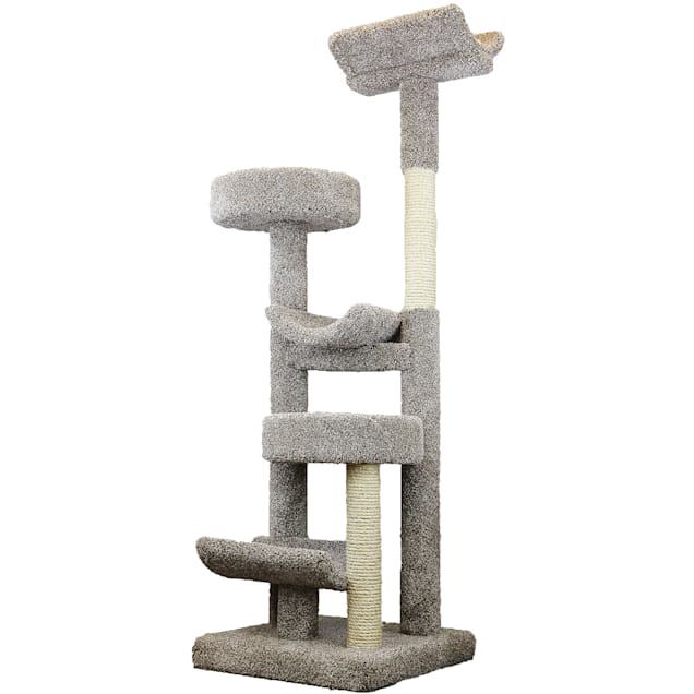 Prestige Cat Trees 5 Level Staggered Cat PlayTower, 71" H - Carousel image #1