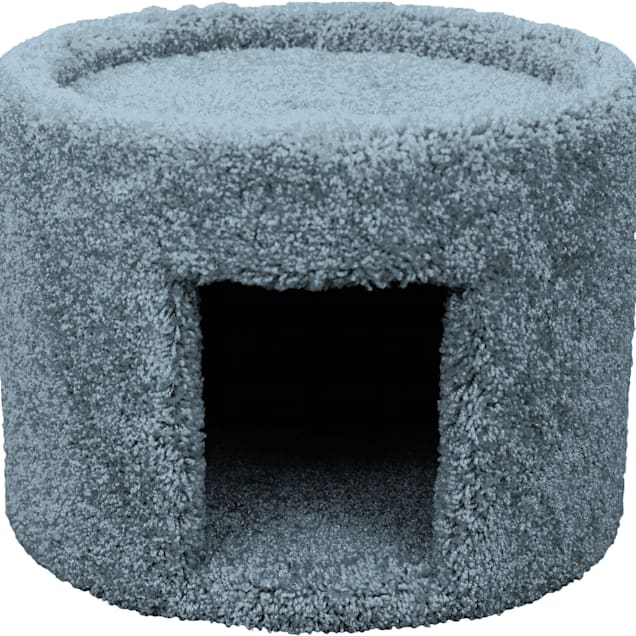 New Cat Condos Premier Blue Cat Cave, 13" H - Carousel image #1