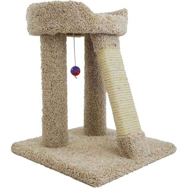 New Cat Condos 1 Level Premier Brown Elevated Cat Bed 25