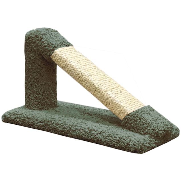 New Cat Condos Premier Green Tilted Scratching Post 12