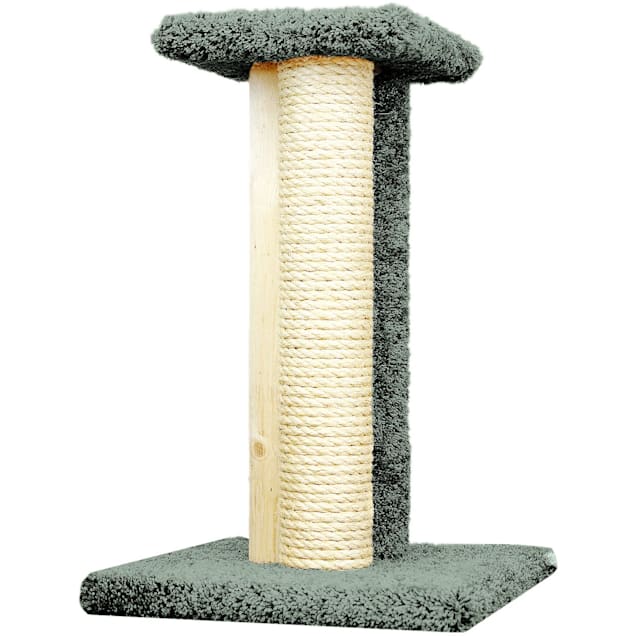 New Cat Condos 1 Level Premier Green Triple Cat Scratcher, 24" H - Carousel image #1