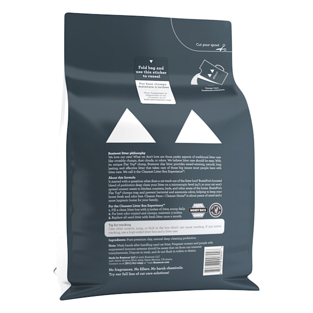 Boxiecat Probiotic Clumping Clay Litter Scent Free Eco Safe 28 lbs