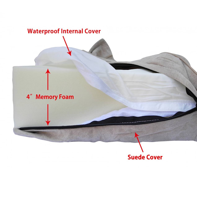 Go pet club solid sales memory foam orthopedic pet bed