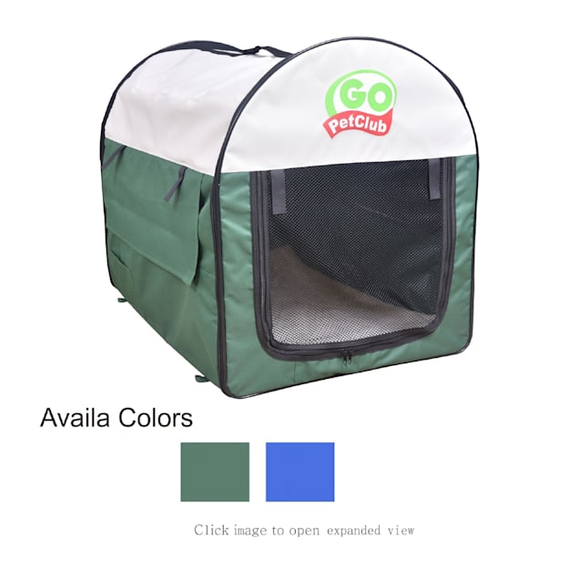 Soft portable dog crate best sale