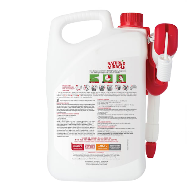 Nature's miracle urine destroyer gallon sales