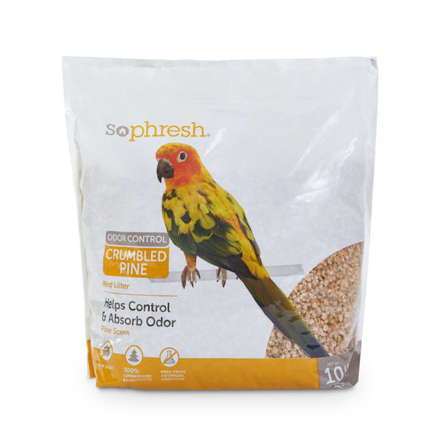 So Phresh Odor Control Crumbled Pine Bird Litter, 10 lbs. Petco