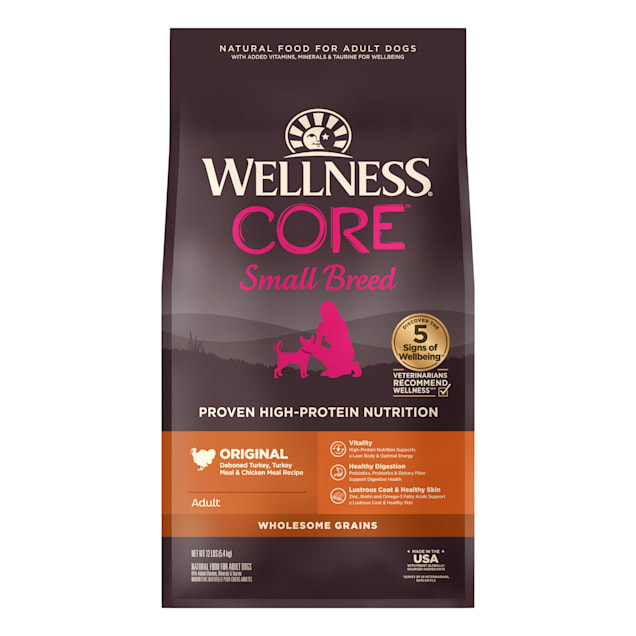 Petco wellness core small breed top