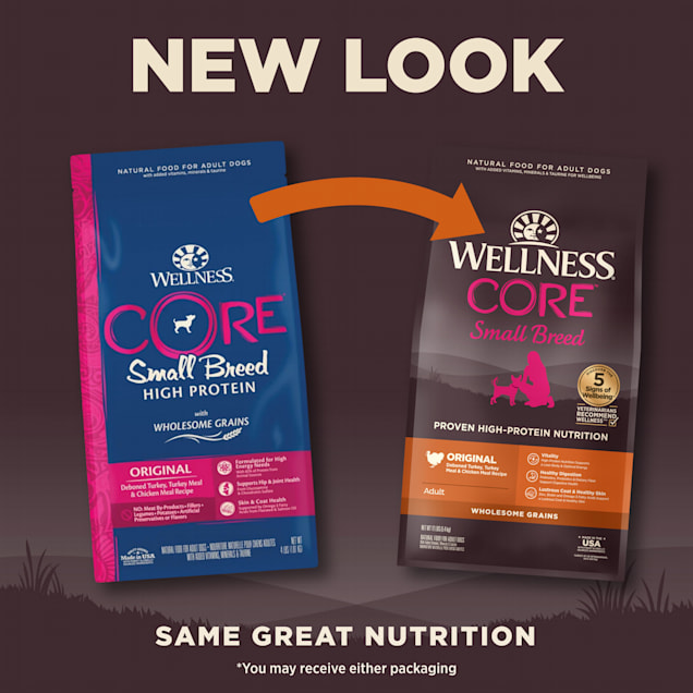 Petco wellness core small breed online