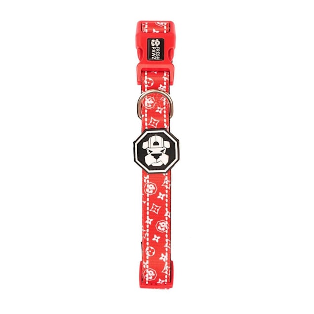 Fresh Pawz The Monogram Hype Dog Collar Small