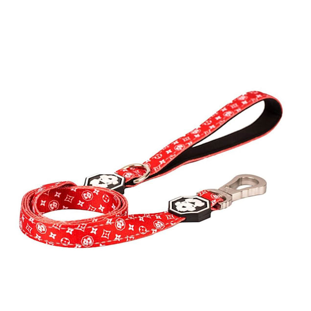 Louis Pup Monogram Bag & Leash, Paws Circle