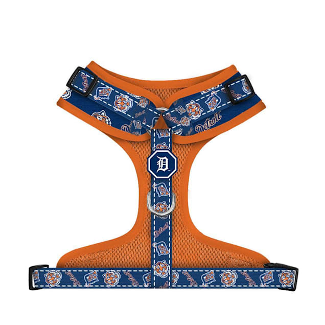 Fresh Pawz X MLB Detroit Tigers Adjustable Mesh Dog Harness