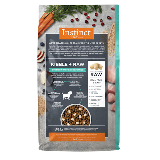 Instinct Raw Boost Puppy Whole Grain Real Chicken Brown Rice