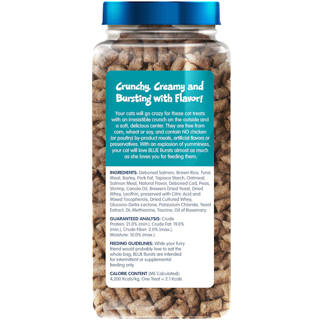 Blue Buffalo Bursts Feline Seafood Flavour Cat Treats 12 oz. Petco
