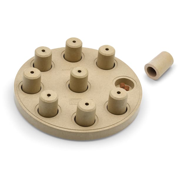Outward Hound Tan Smart Round Puzzle Dog Toy, Large - Carousel image #1