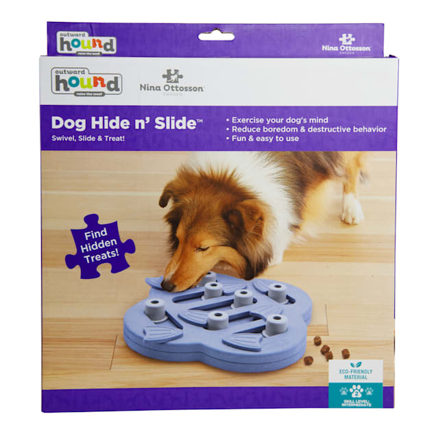 Paw Puzzle Dog Toy Hide Treats Interactive Dog Game Dog Bowl Dog Treats Pet  Food