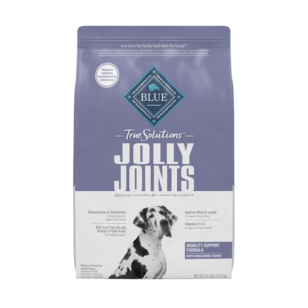 Blue Buffalo True Solutions Jolly Joints Natural Mobility Support Chicken Flavor Adult Dry Dog Food, 24 lbs. - Carousel image #1