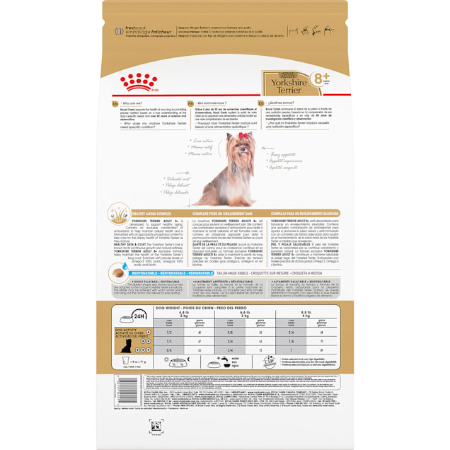 Royal canin yorkshire terrier senior online