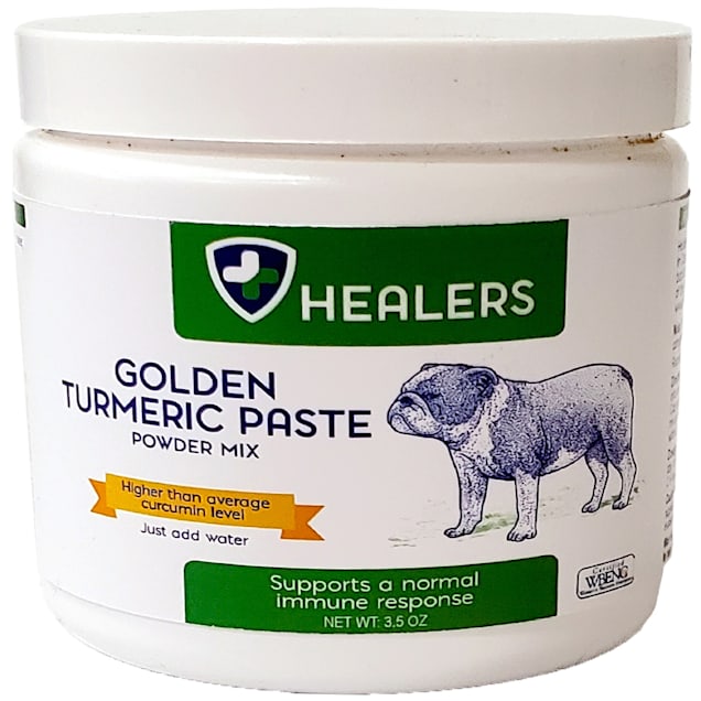 HEALERS Turmeric Golden Paste Mix for Pets, 3.5 oz. - Carousel image #1