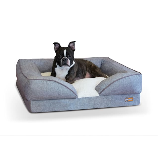 heart to tail pillow top orthopedic pet bed