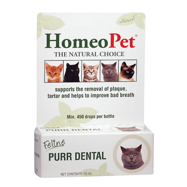 HomeoPet Feline Purr Dental for Cats, 0.51 oz. - Carousel image #1