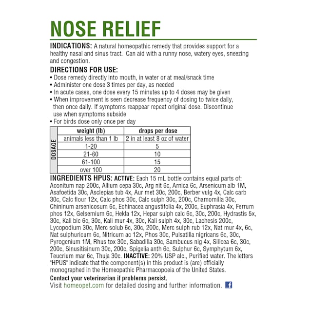 Nose Relief