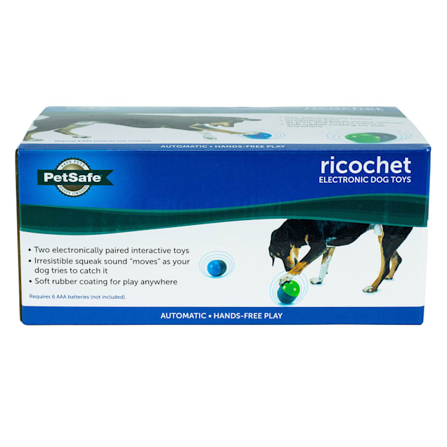 PetSafe Ricochet Electronic Dog Toy, Medium