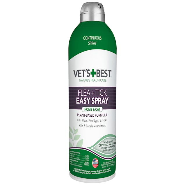 Vet's Best Flea & Tick Easy Spray for Home and Cat, 14 fl. oz. - Carousel image #1