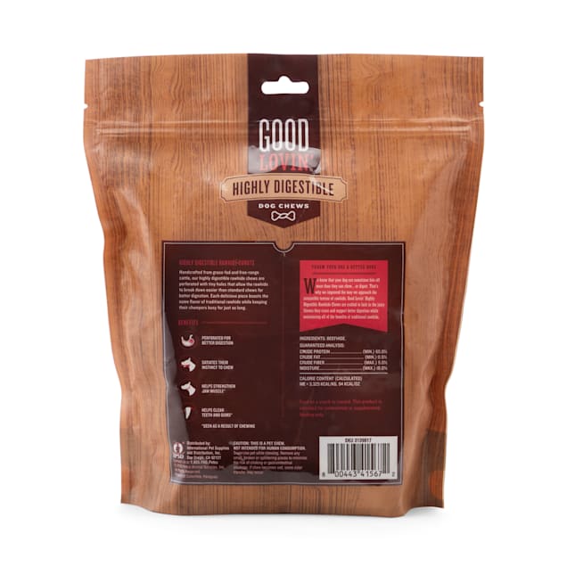 Digestible dog chews deals