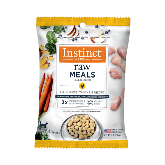 Instinct Raw Freeze-Dried Meals Grain-Free Cage-Free ...