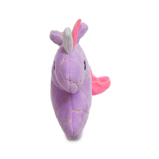 Leaps Bounds Ruffest Tuffest Unicorn Tough Plush Dog Toy with