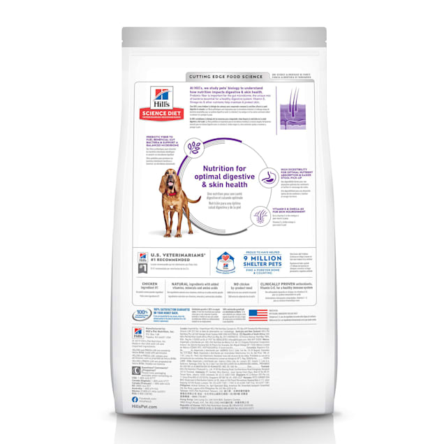 Hill s Science Diet Adult Sensitive Stomach Skin Large Breed Dry Dog Food