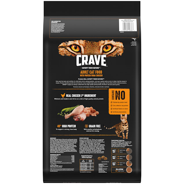 Crave cat food nutrition top