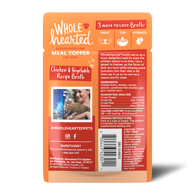 Wholehearted cat deals food review
