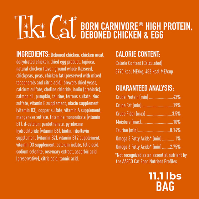Tiki cat store dry food