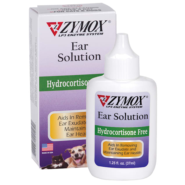 Zymox Ear Solution Without Hydrocortisone, 1.25 fl. oz. - Carousel image #1