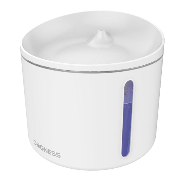 Dogness White Mini Water Fountain For Dogs, Small - Carousel image #1