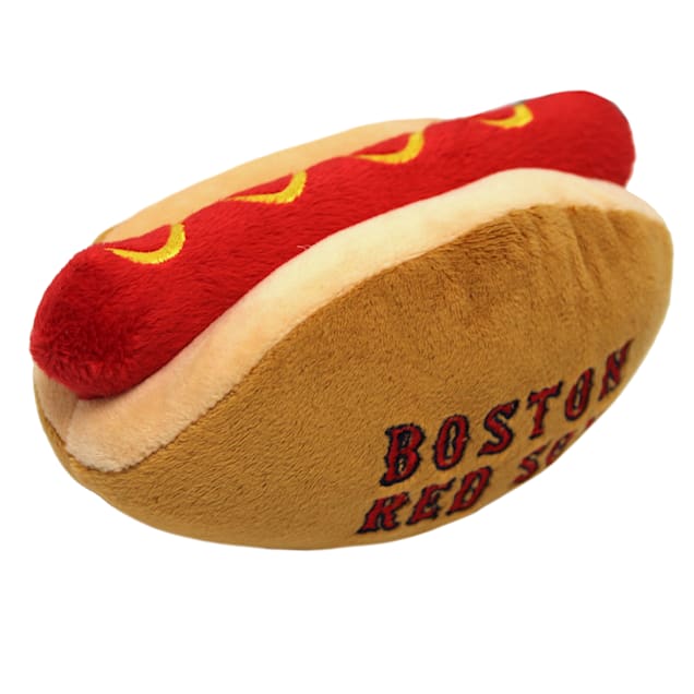 Pets First Boston Red Sox Hot Dog Toy