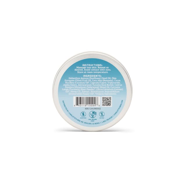 Charlotte S Web Canine Hemp Infused Balm For Dogs 1 5 Oz Petco Ideal for smaller, specific areas like. charlotte s web canine hemp infused balm for dogs 1 5 oz