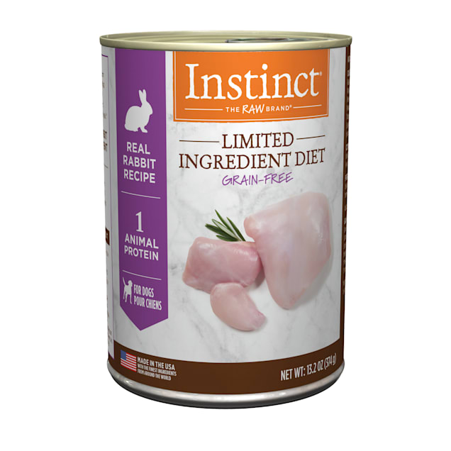 Instinct Limited Ingredient Diet GrainFree Real Rabbit Recipe Wet Dog