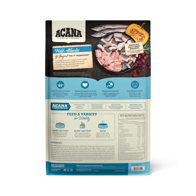 ACANA Wild Atlantic, Saltwater Fish with Freeze-Dried Liver Grain