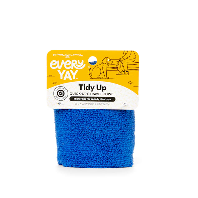 EveryYay Tidy Up Quick-Dry Travel Towel, 16" L X 22" W - Carousel image #1
