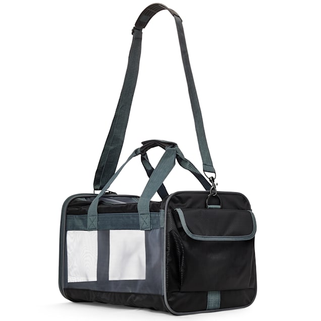 EveryYay Going Places To Go Black Pet Carrier, Small