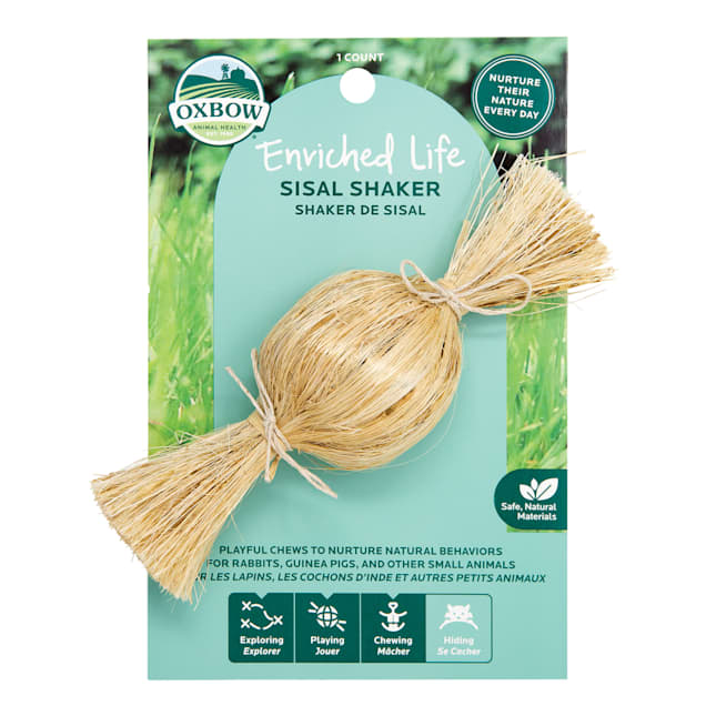 Oxbow Enriched Life Sisal Shaker for Small Animals - Carousel image #1