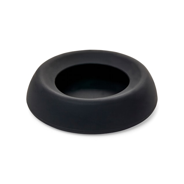 EveryYay Wet Your Whistle Black No-Spill Pet Bowl - Carousel image #1