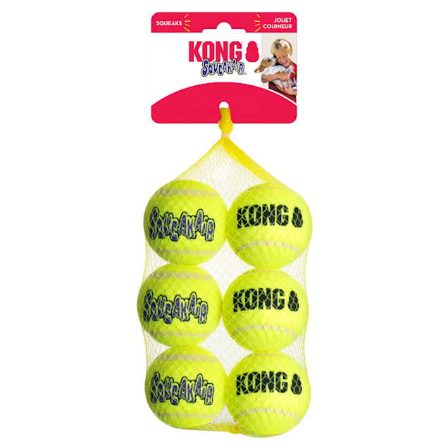 Kong squeakair balls top