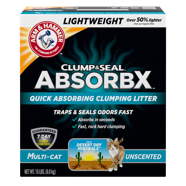 Arm and hammer clump and seal litter top