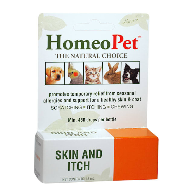 HomeoPet Skin & Itch Relief for Pets, 0.507 oz. - Carousel image #1