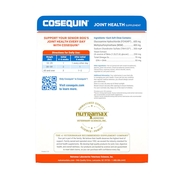 Cosequin for senior shop dogs